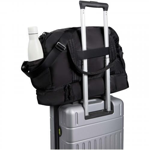 Puffer GRS recycelte reisetasche mit isoliertem boden 30l