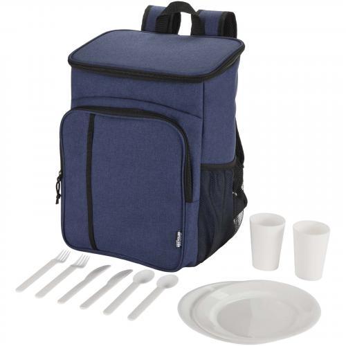 Tundra GRS recycelter picknickkühlrucksack mit besteckset 20l