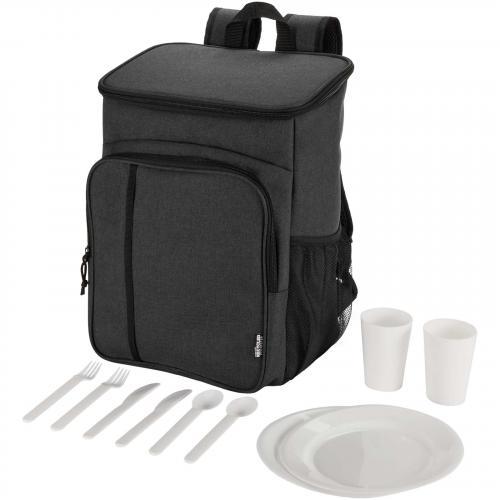 Tundra GRS recycelter picknickkühlrucksack mit besteckset 20l