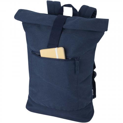 Recanvas 14” GRS recycelter Rolltop-Rucksack 16l