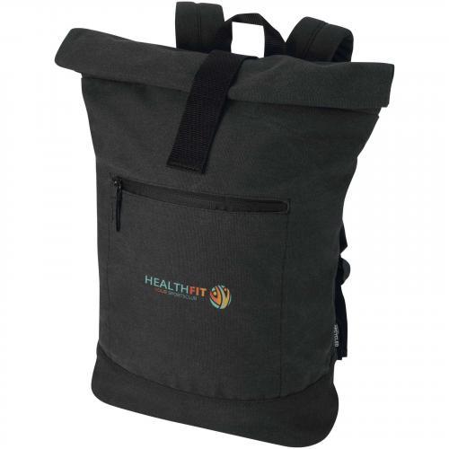 Recanvas 14” GRS recycelter Rolltop-Rucksack 16l