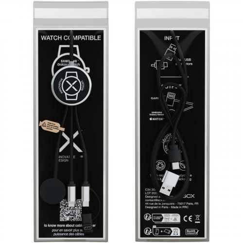SCX.design c34 7 in 1 ladekabel für smartwatches