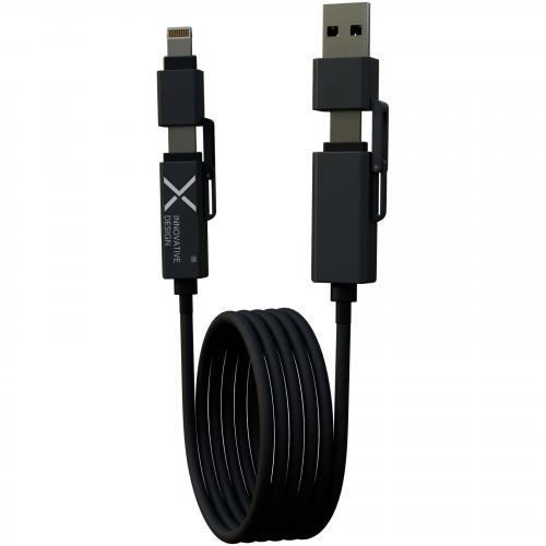 SCX.design c59 100 W magnetisches silikon ladekabel