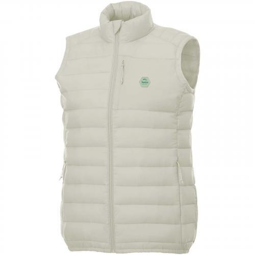 Pallas recycelter wattierter bodywarmer für damen