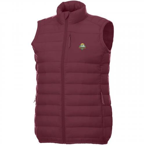 Pallas recycelter wattierter bodywarmer für damen