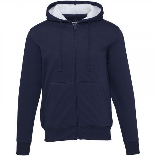 Natron sherpahoodie met volledige rits