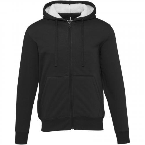 Natron sherpahoodie met volledige rits