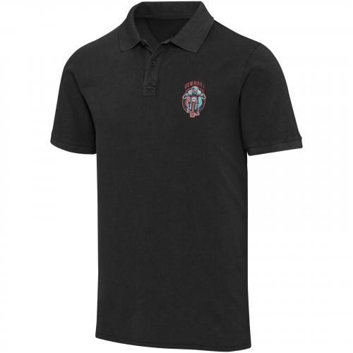 Calgary poloshirt für herren im washed Look, 200 g/m2