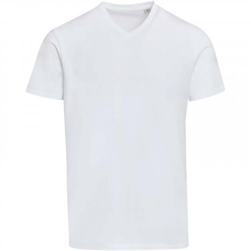 Balfour 200 g/m² kurzärmeliges T-Shirt V-Ausschnitt bio baumwolle (OCS), unisex