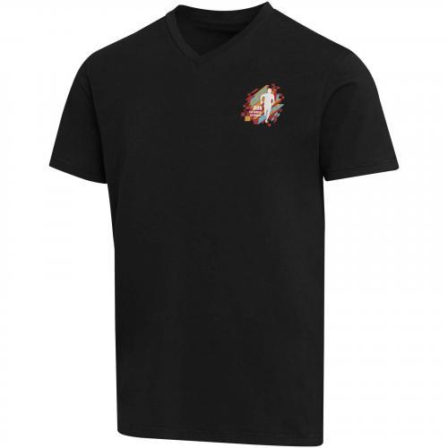 Balfour 200 g/m² kurzärmeliges T-Shirt V-Ausschnitt bio baumwolle (OCS), unisex