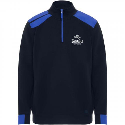 Maverick pullover für herren mit halbem Reißverschluss, 280 g/m2