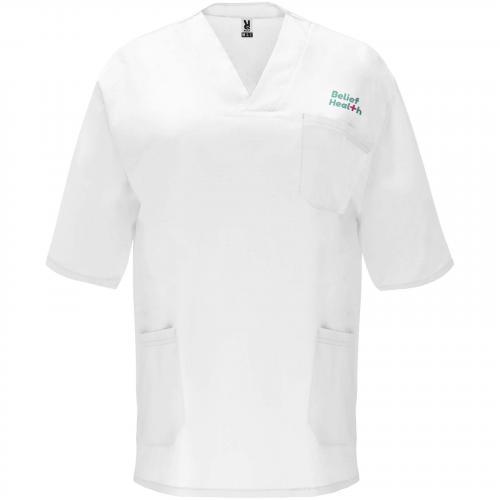Panacea kurzärmeliges Arbeitshemd, 160 g/m2, unisex