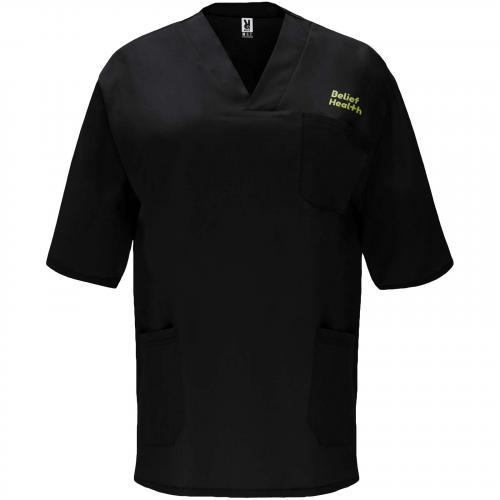 Panacea kurzärmeliges Arbeitshemd, 160 g/m2, unisex