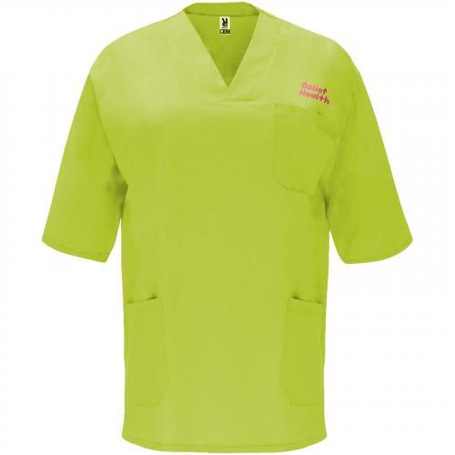 Panacea kurzärmeliges Arbeitshemd, 160 g/m2, unisex
