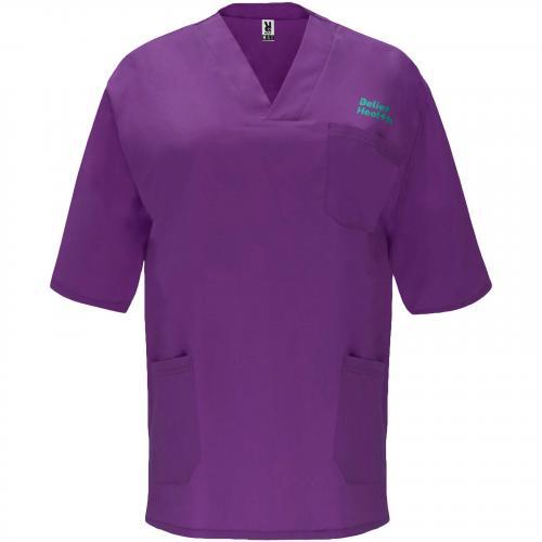 Panacea kurzärmeliges Arbeitshemd, 160 g/m2, unisex