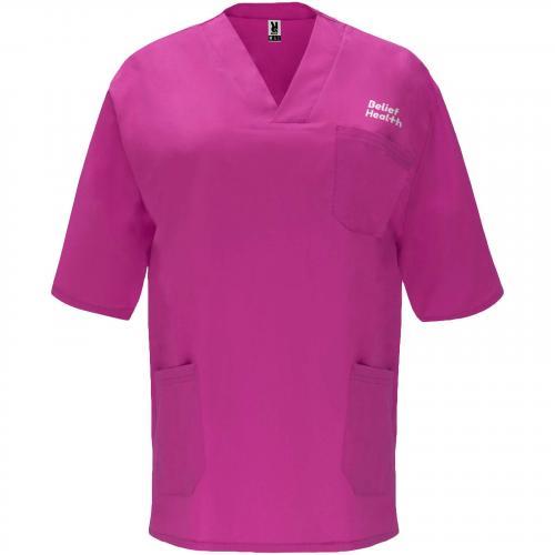 Panacea kurzärmeliges Arbeitshemd, 160 g/m2, unisex
