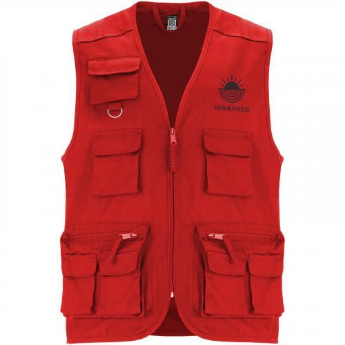 Venera arbeitsweste mit V-Ausschnitt und mehreren Taschen, 200 g/m2