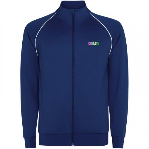 Valier-sweatshirt voor kinderen met doorlopende rits