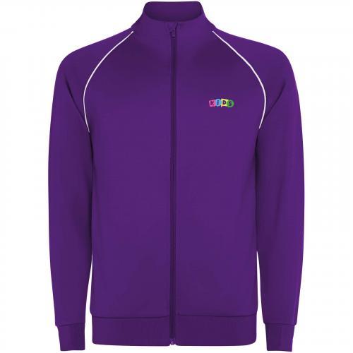Valier-sweatshirt voor kinderen met doorlopende rits