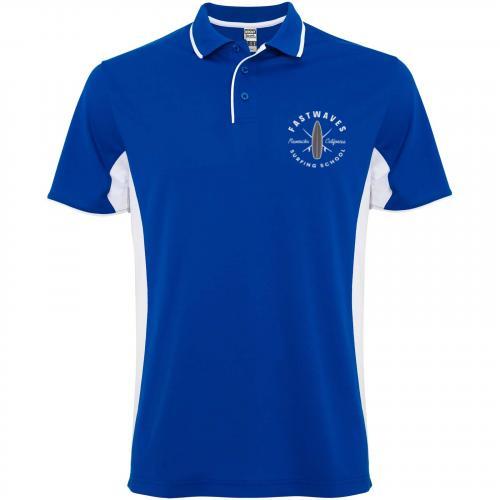 Montmelo unisex sportpolo met korte mouwen