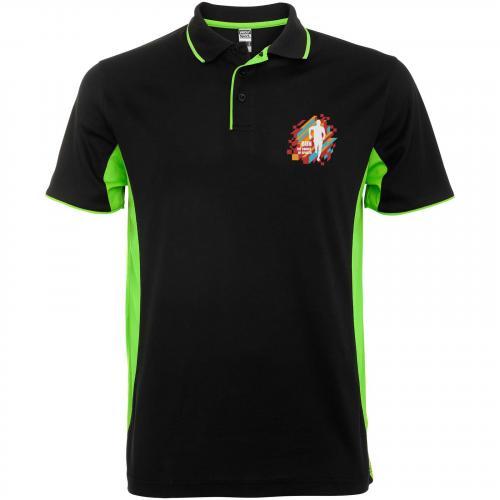 Montmelo unisex sportpolo met korte mouwen