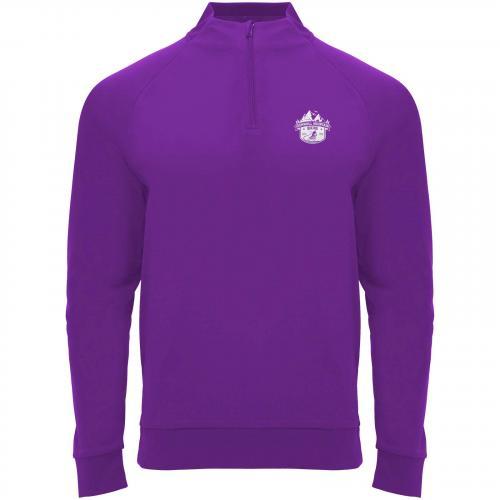Epiro 200 g/m² long sleeve unisex quarter zip sweatshirt