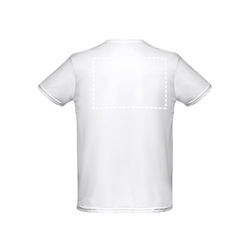 Camiseta técnica para hombre. Blanco Thc nicosia wh