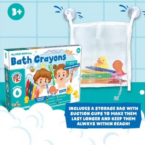 Educatief speelgoed voor kinderen Bath crayons