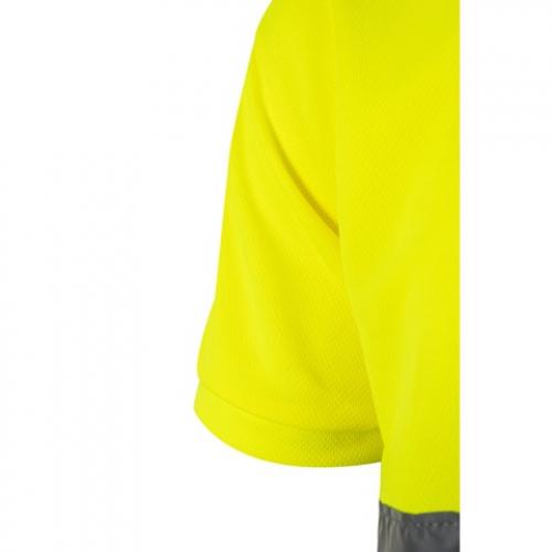 Twotone birdeye polo shirt 160gm² with short sleeves in polyester 100% Vl cupid