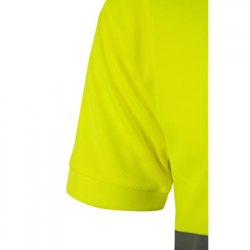 Twotone birdeye polo shirt 160gm² with short sleeves in polyester 100% Vl cupid