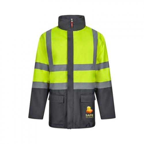 Twotone 4in1 parka 180gm² in polyester 100% with pu coating Vl juno