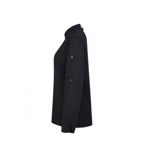 Womens kitchen jacket 190 gm² made from cotton 35% and recycled polyester 65% Vl thoth