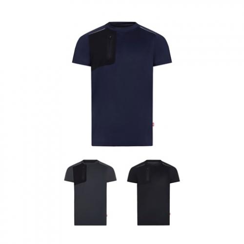 Technical waffle tshirt 110 gm² made from 100% recycled polyester Vl rhea