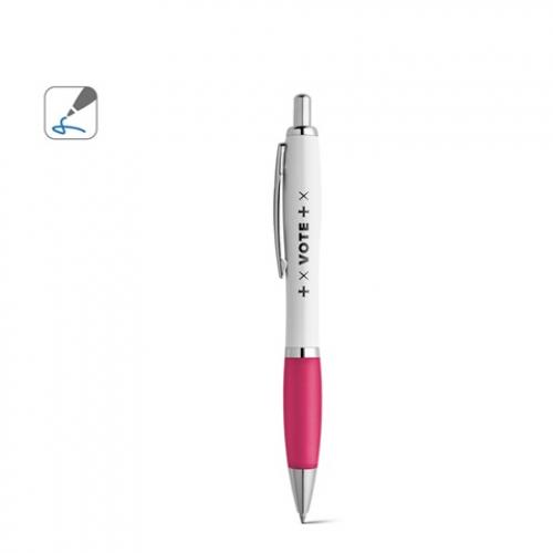 Abs balpen met metalen clip Move