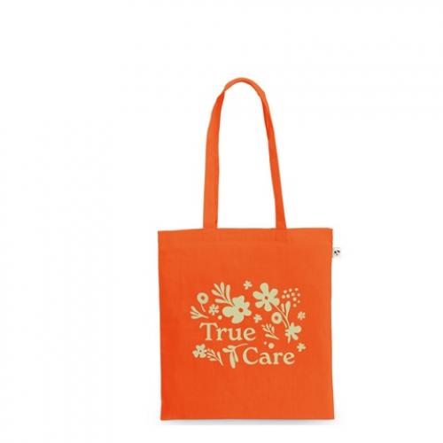 Bag made from recycled cotton 70% and polyester 30% rpet 150 gm² Mexico