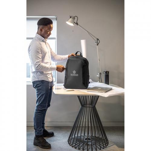 Laptop backpack in highdensity 600d recycled polyester Drammen