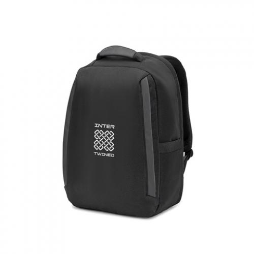 Antitheft backpack in twill with waterrepellent coating and highdensity 600d recycled polyester for 173 laptop Yangon bpack