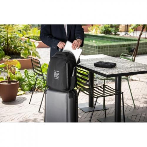 Antitheft backpack in twill with waterrepellent coating and highdensity 600d recycled polyester for 173 laptop Yangon bpack