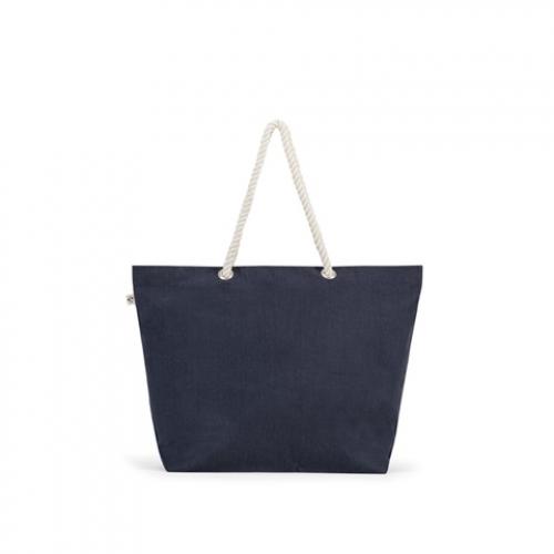Strandtas van gerecycled katoen 70% en gerecycled polyester 30% 220 gm² Athens