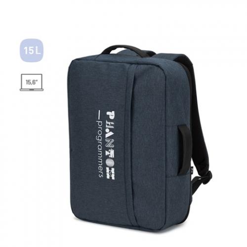 laptop backpack in highdensity 300d recycled polyester Niamey