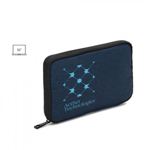 Highdensity 600d recycled polyester organiser bag with spacious main compartment for tech accessories Dallas bag