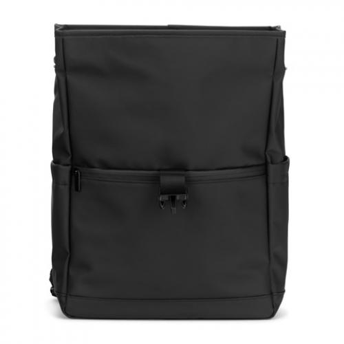 Laptoprugzak 16 inch van pu met klep die alle compartimenten afdekt Azores bag