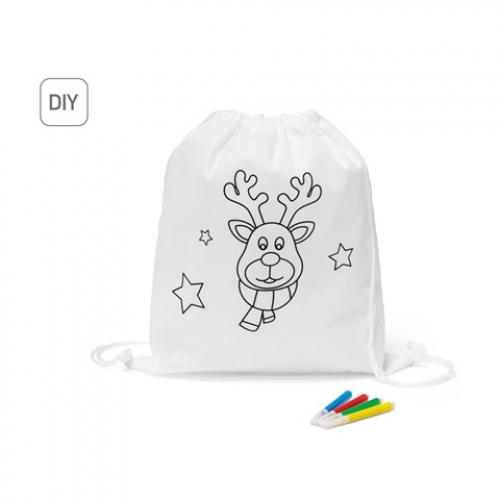 Kinder drawstring tas om in te kleuren Glencoe