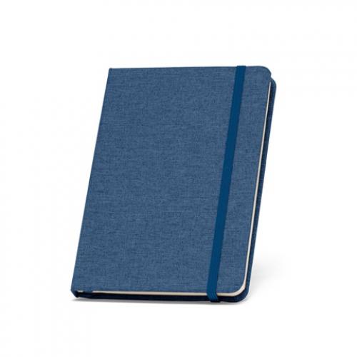 A5 notitieblok van gerecycled polyester 100% rpet met gelinieerde paginas Boyd