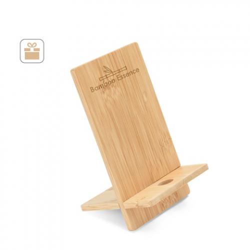 Bamboo mobile phone holder detachable into two parts Galen