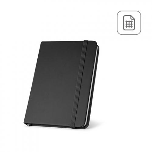 A5 pu notebook with squared paper Hemingway square