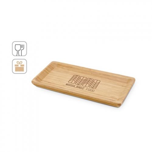 Servierbrett aus bambus Mustard