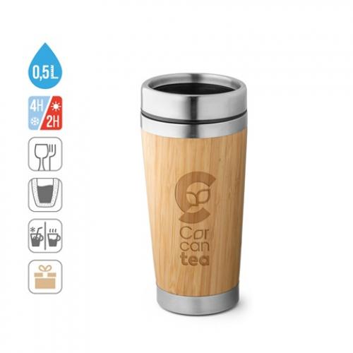 500 ml Pietro Bambus Reisebecher