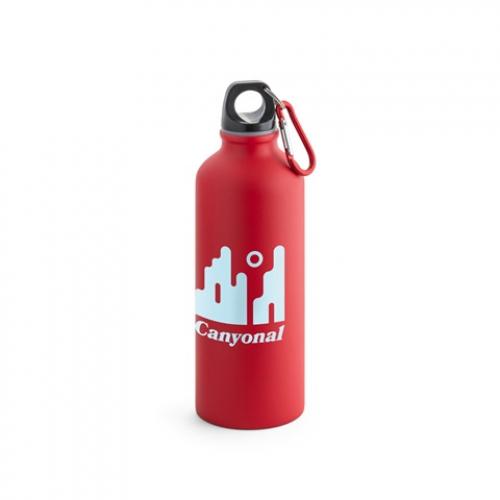 Aluminium fles met karabijnhaak 540 ml Collina