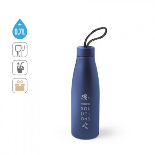 Bottle in 90% recycled stainless steel Morgan
